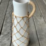Ener White Tall Pitcher