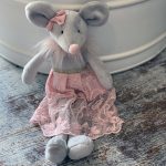 Molly Ballerina Mouse Baby Rattle